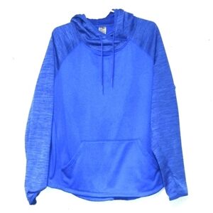 Athletic works women's hoodie seat shirt pull over long sleeve blue Size: 20